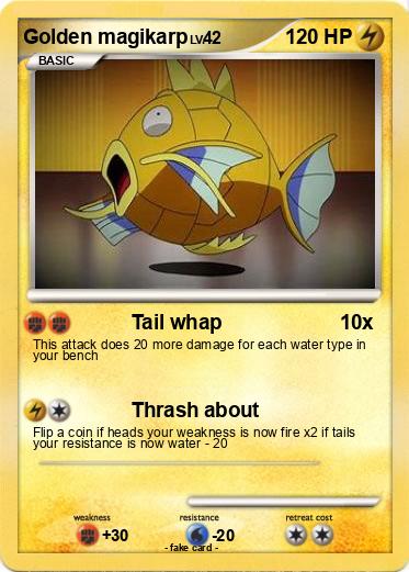 Pokemon Golden magikarp