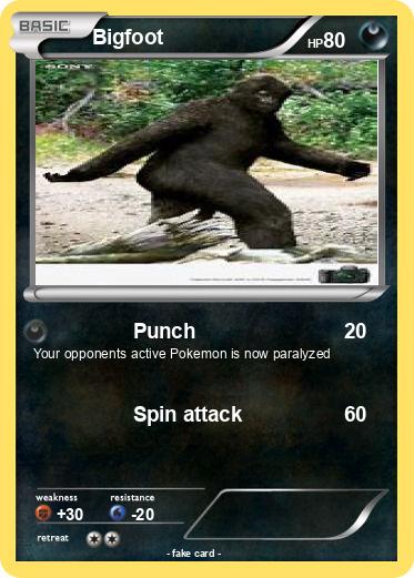 Pokemon Bigfoot