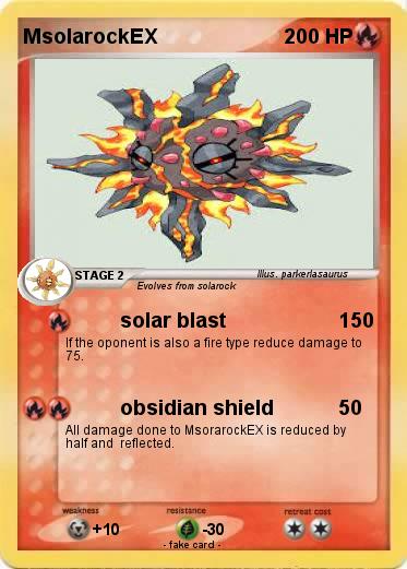 Pokemon MsolarockEX