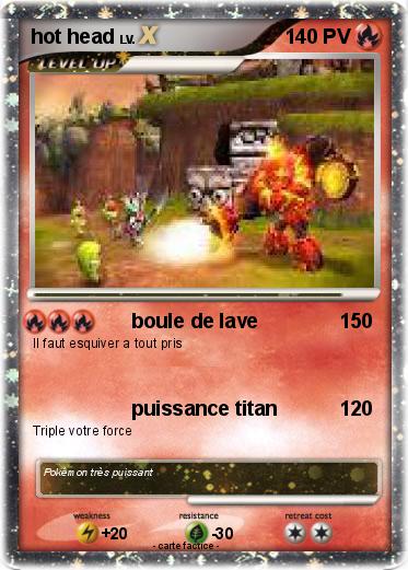 Pokemon hot head
