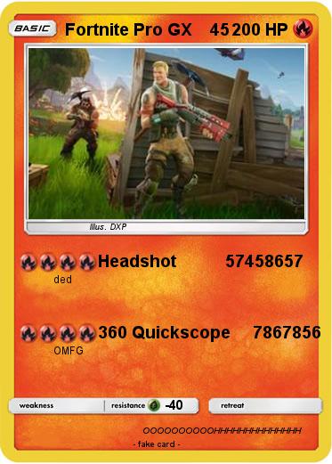 Pokemon Fortnite Pro GX    45