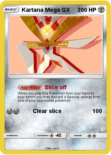 Pokemon Kartana Mega GX