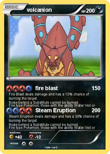 Pokemon volcanion