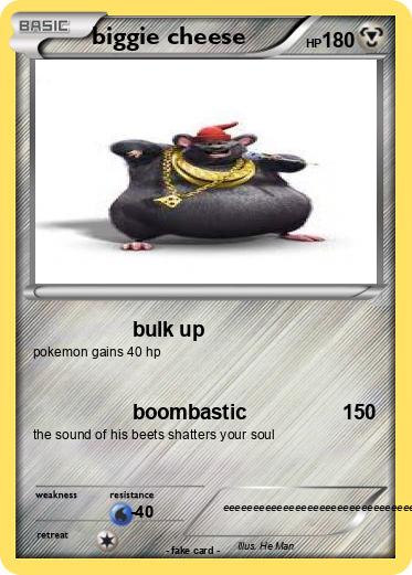 Pokemon biggie cheese