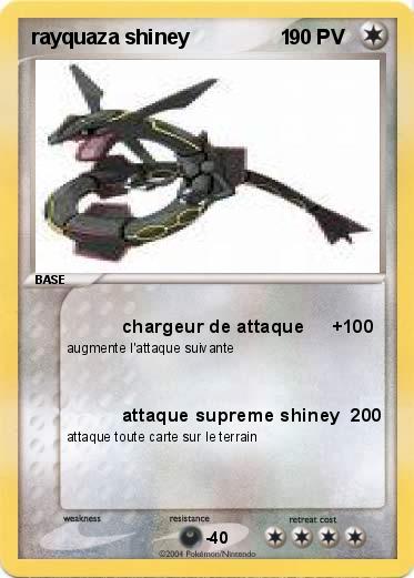 Pokemon rayquaza shiney                1