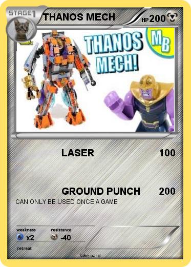 Pokemon THANOS MECH