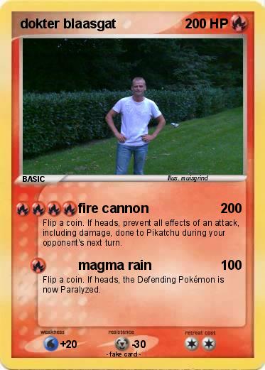 Pokemon dokter blaasgat