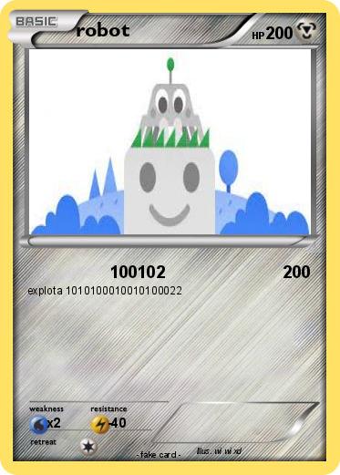 Pokemon robot