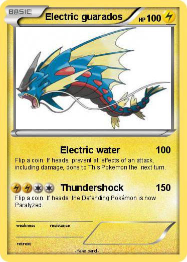 Pokemon Electric guarados