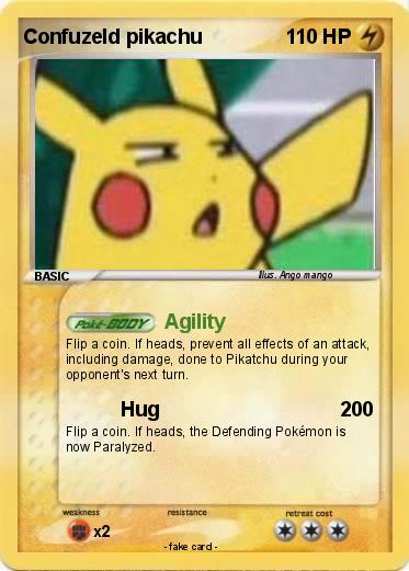 Pokemon Confuzeld pikachu