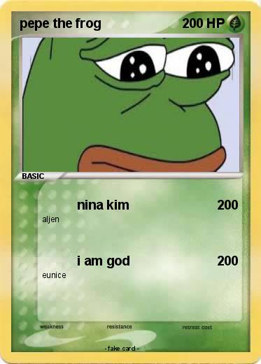 Pokemon pepe the frog