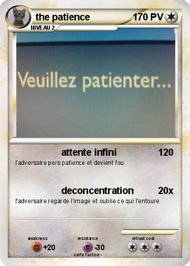 Pokemon the patience