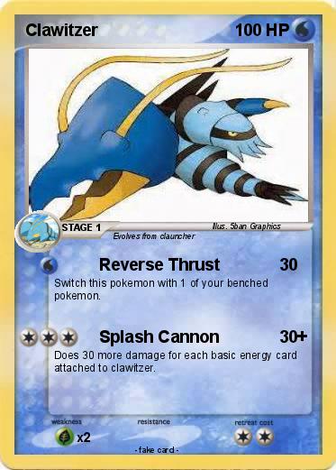 Pokemon Clawitzer