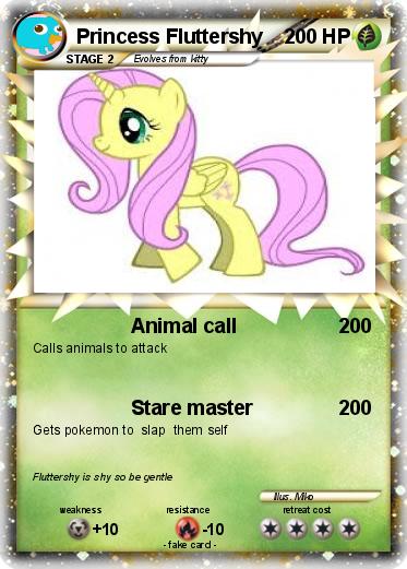 Pokemon Princess Fluttershy
