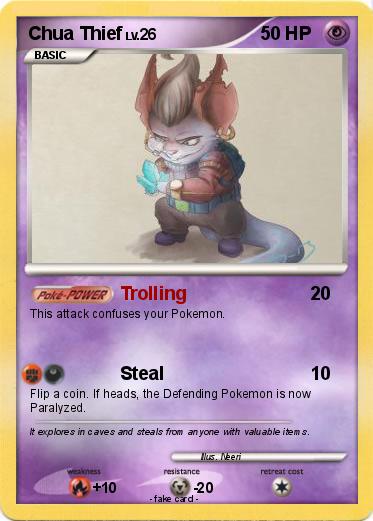 Pokemon Chua Thief