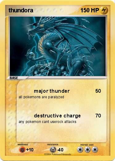 Pokemon thundora