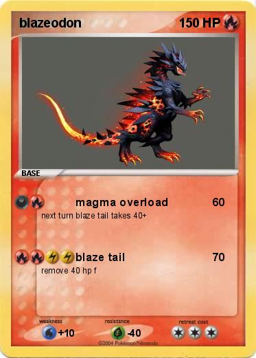 Pokemon blazeodon