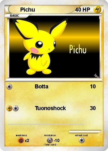 Pokemon Pichu