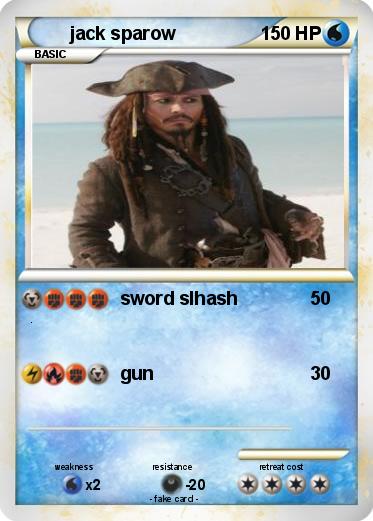 Pokemon jack sparow