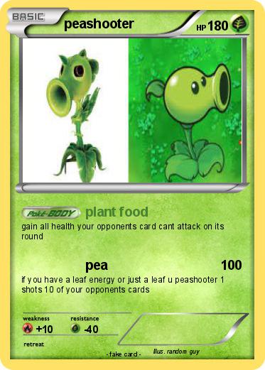 Pokemon peashooter