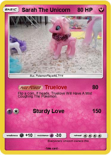 Pokemon Sarah The Unicorn