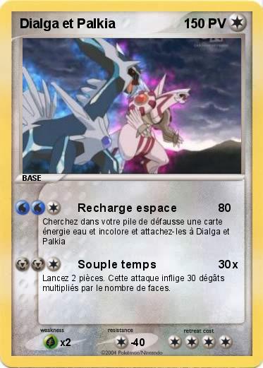 Pokemon Dialga et Palkia