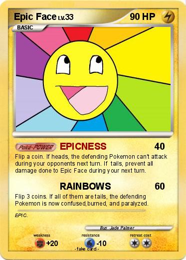 Pokemon Epic Face
