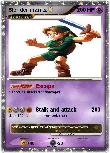 Pokemon Slender man
