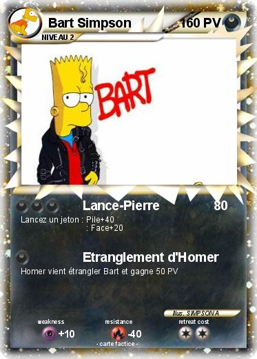 Pokemon Bart Simpson