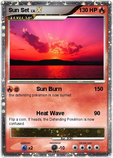 Pokemon Sun Set