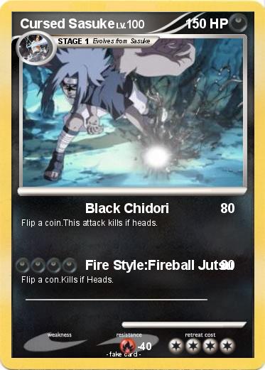 Pokemon Cursed Sasuke