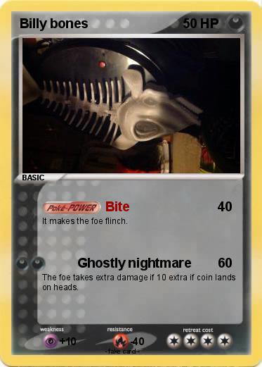 Pokemon Billy bones
