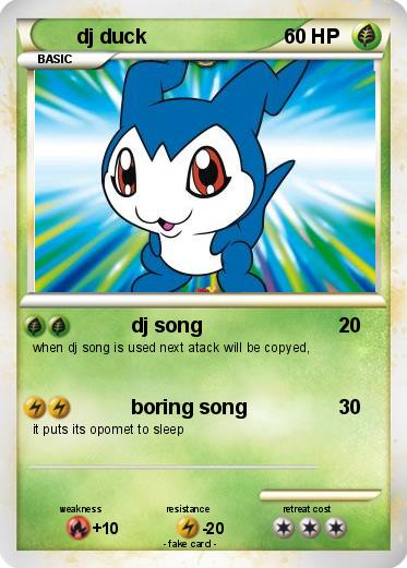 Pokemon dj duck