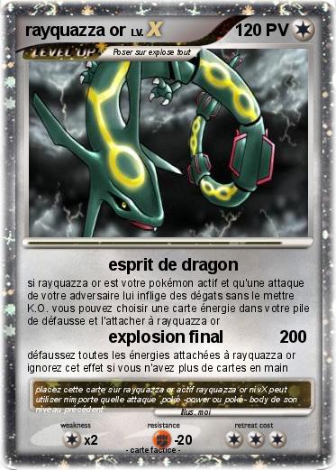 Pokemon rayquazza or