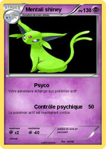 Pokemon Mentali shiney
