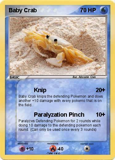 Pokemon Baby Crab