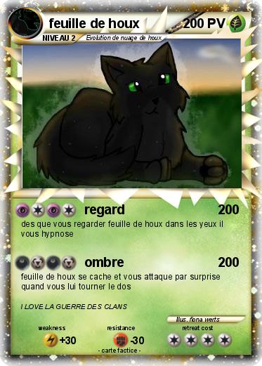 Pokemon feuille de houx