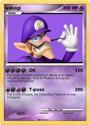 Pokemon waluigi