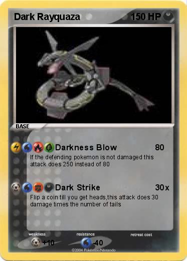 Pokemon Dark Rayquaza