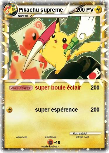 Pokemon Pikachu supreme