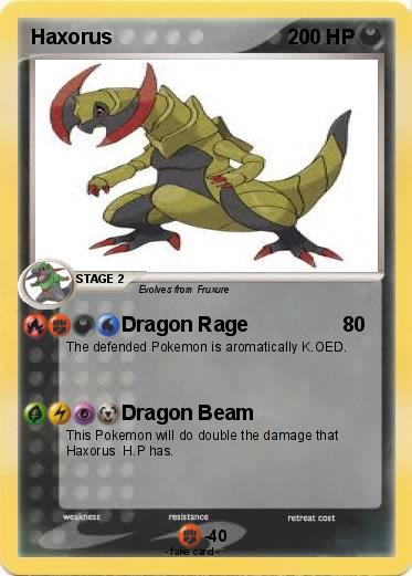 Pokemon Haxorus