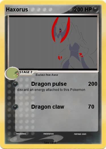 Pokemon Haxorus