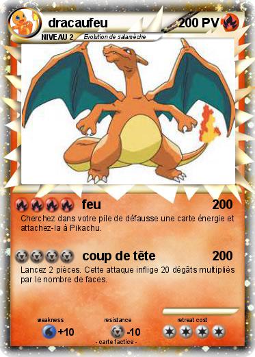 Pokemon dracaufeu