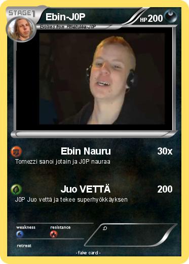 Pokemon Ebin-J0P