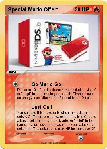 Pokemon Special Mario Offert