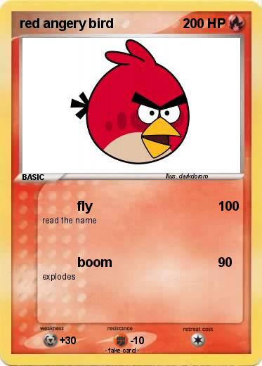 Pokemon red angery bird