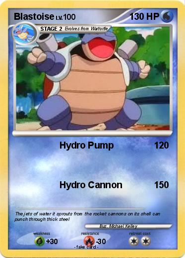 Pokemon Blastoise