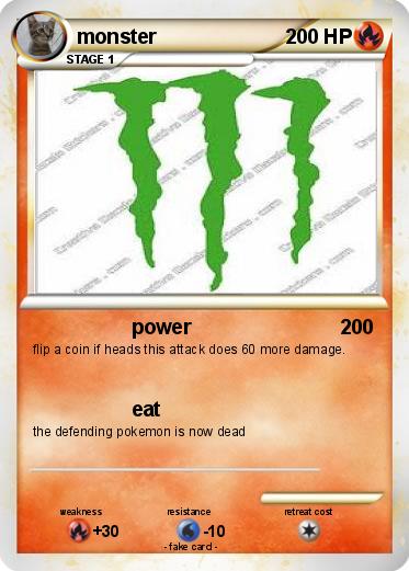 Pokemon monster