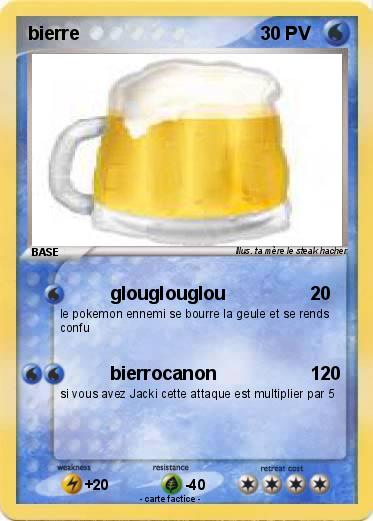 Pokemon bierre