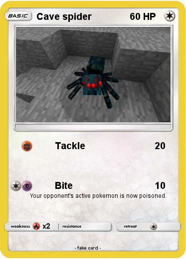 Pokemon Cave spider